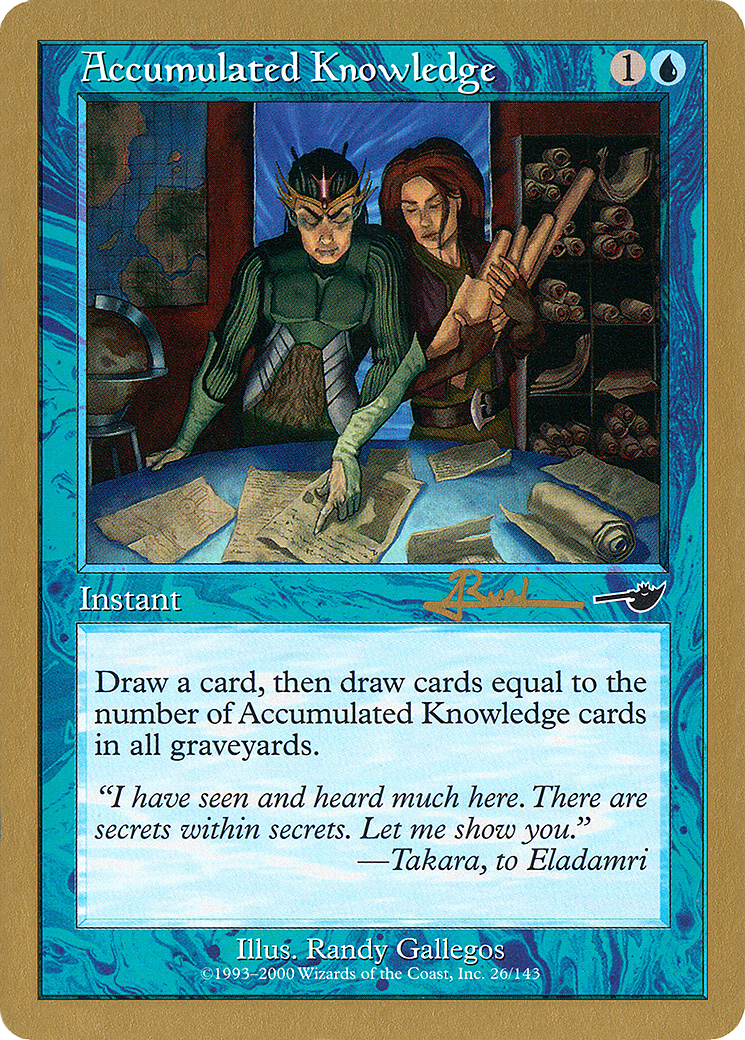 Accumulated Knowledge Card Image