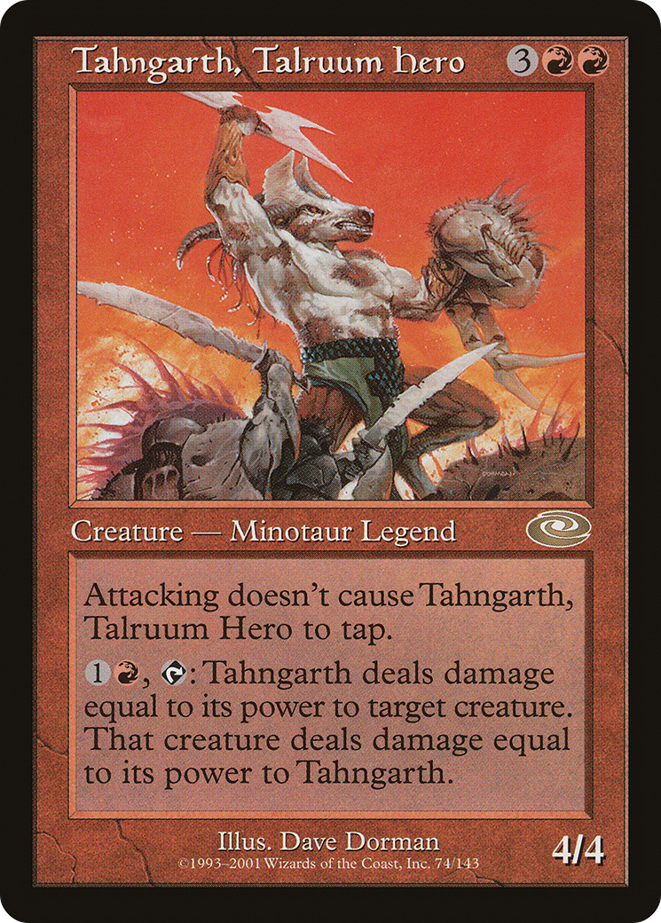 Tahngarth, Talruum Hero Card Image