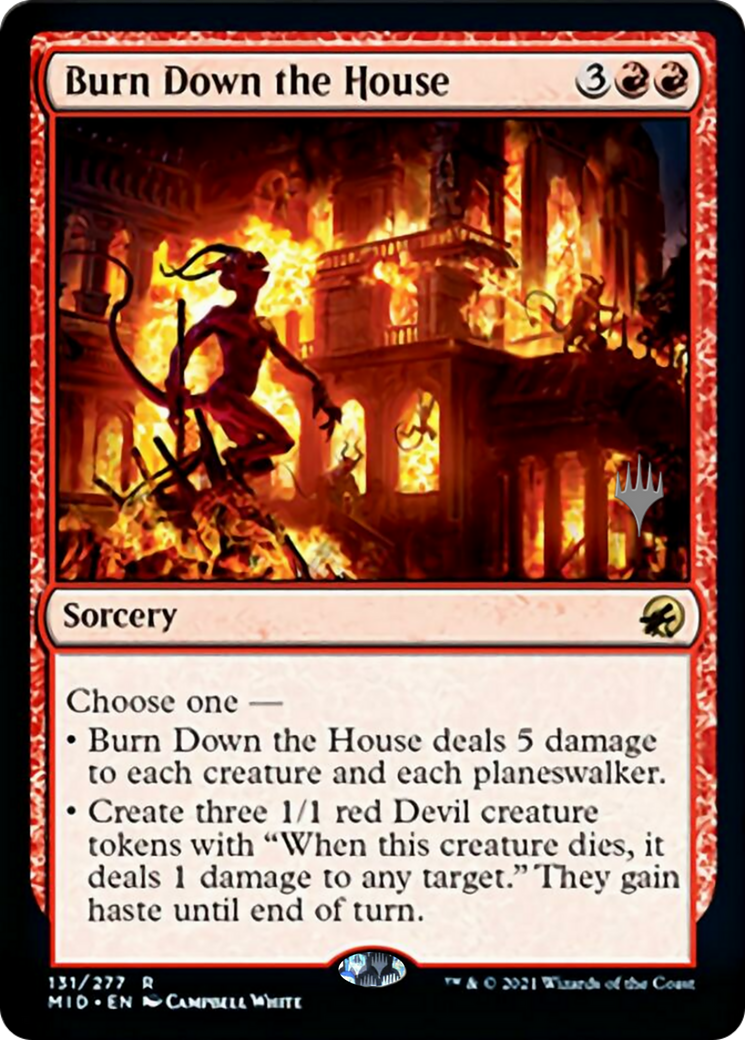 Burn Down the House Card Image