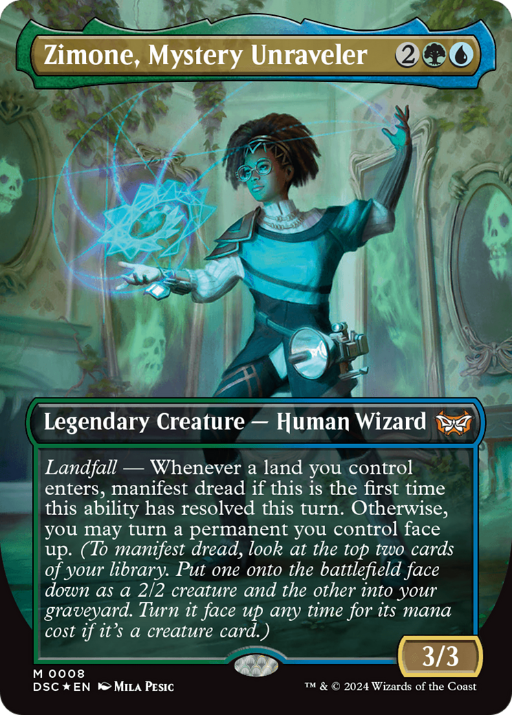 Zimone, Mystery Unraveler Card Image