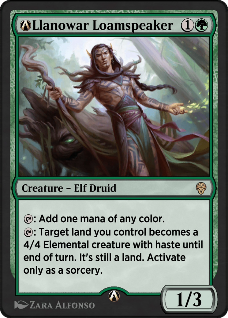 A-Llanowar Loamspeaker Card Image