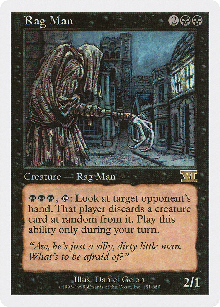 Rag Man Card Image