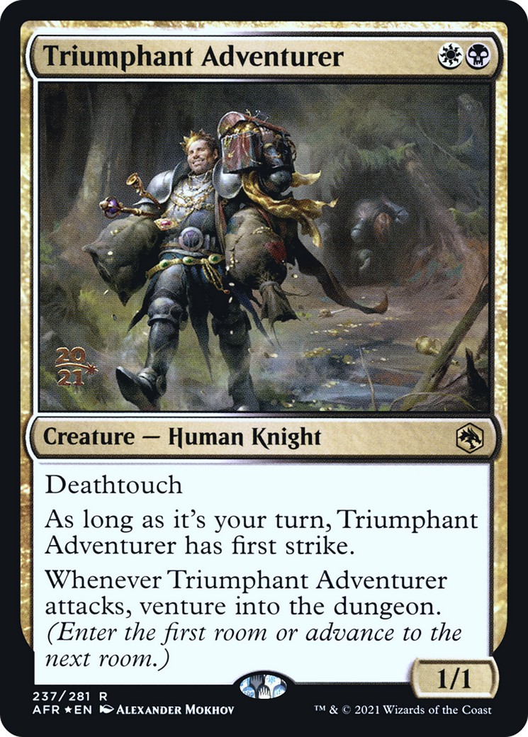 Triumphant Adventurer Card Image
