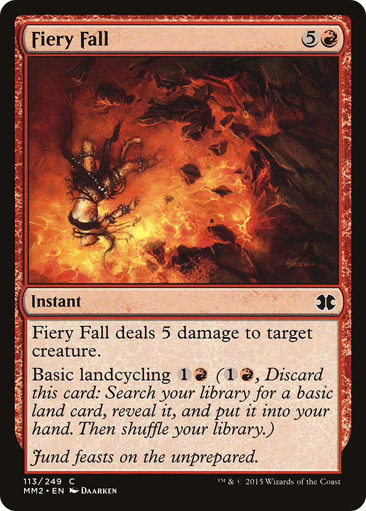 Fiery Fall Card Image