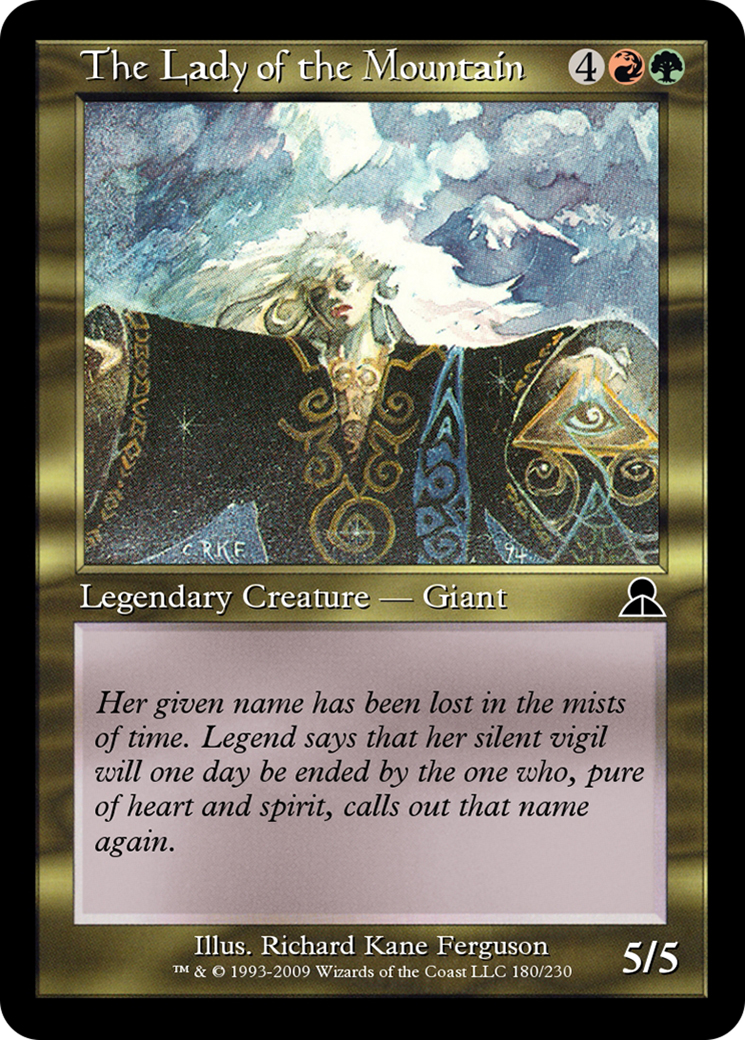 The Lady of the Mountain Card Image
