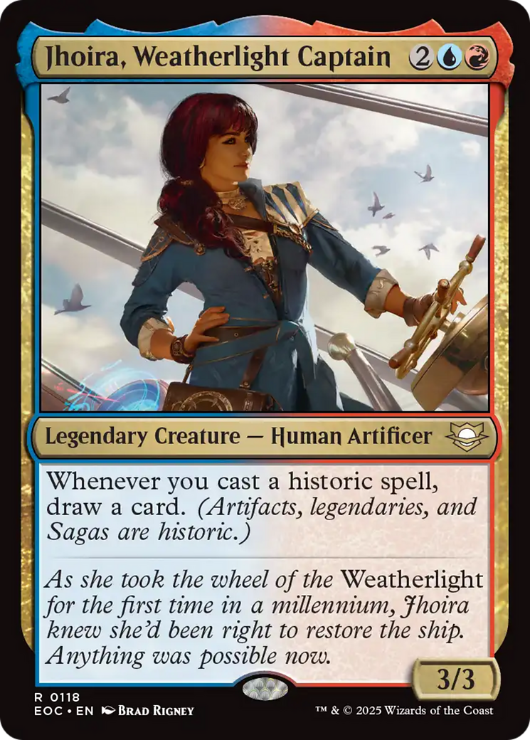 Jhoira, Weatherlight Captain Card Image