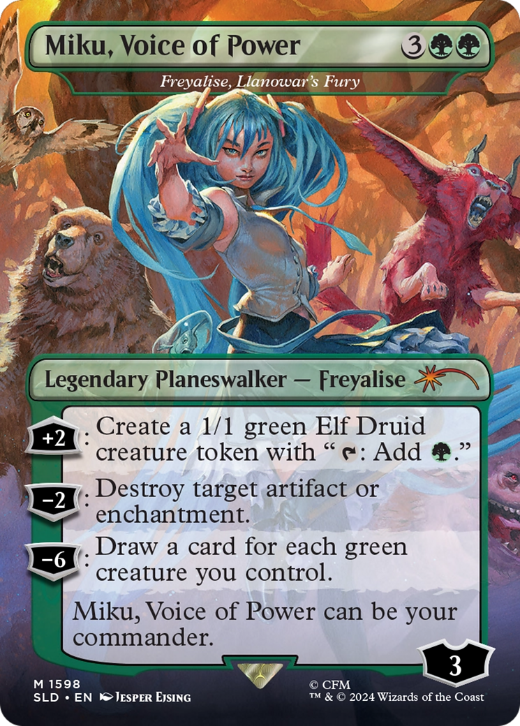 Freyalise, Llanowar's Fury Card Image