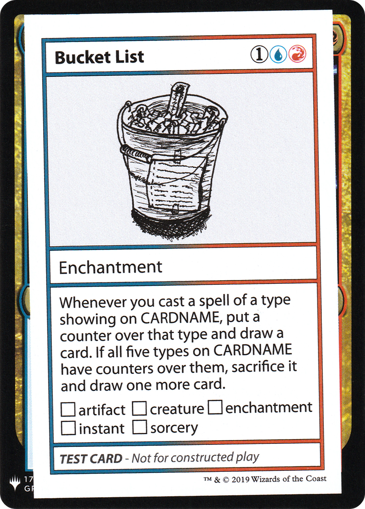 Bucket List Card Image