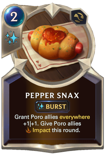 Pepper Snax Card Image