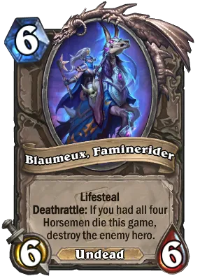 Blaumeux, Faminerider Card Image