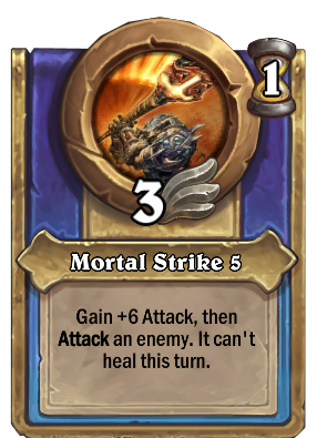 Mortal Strike 5 Card Image