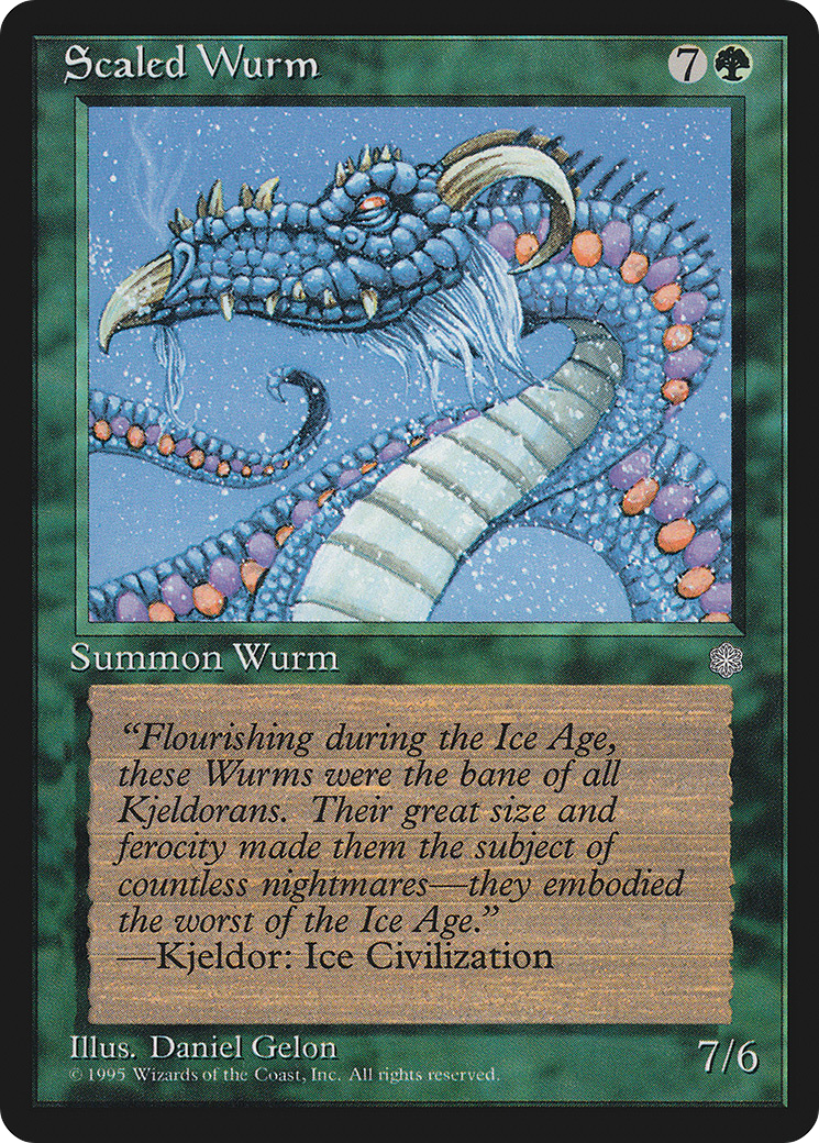 Scaled Wurm Card Image