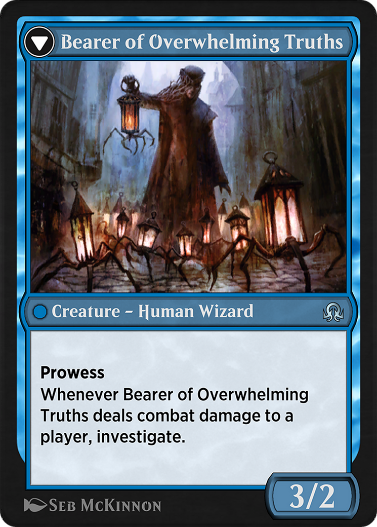 Daring Sleuth // Bearer of Overwhelming Truths Card Image