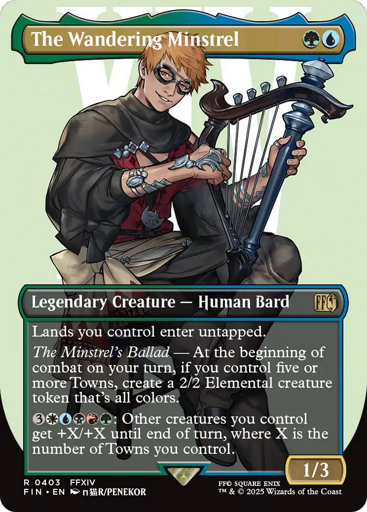 The Wandering Minstrel Card Image