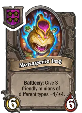 Menagerie Jug Card Image