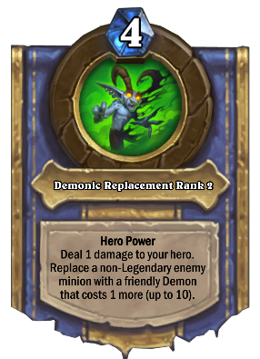Demonic Replacement Rank 2 Card Image