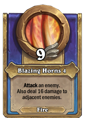 Blazing Horns 4 Card Image