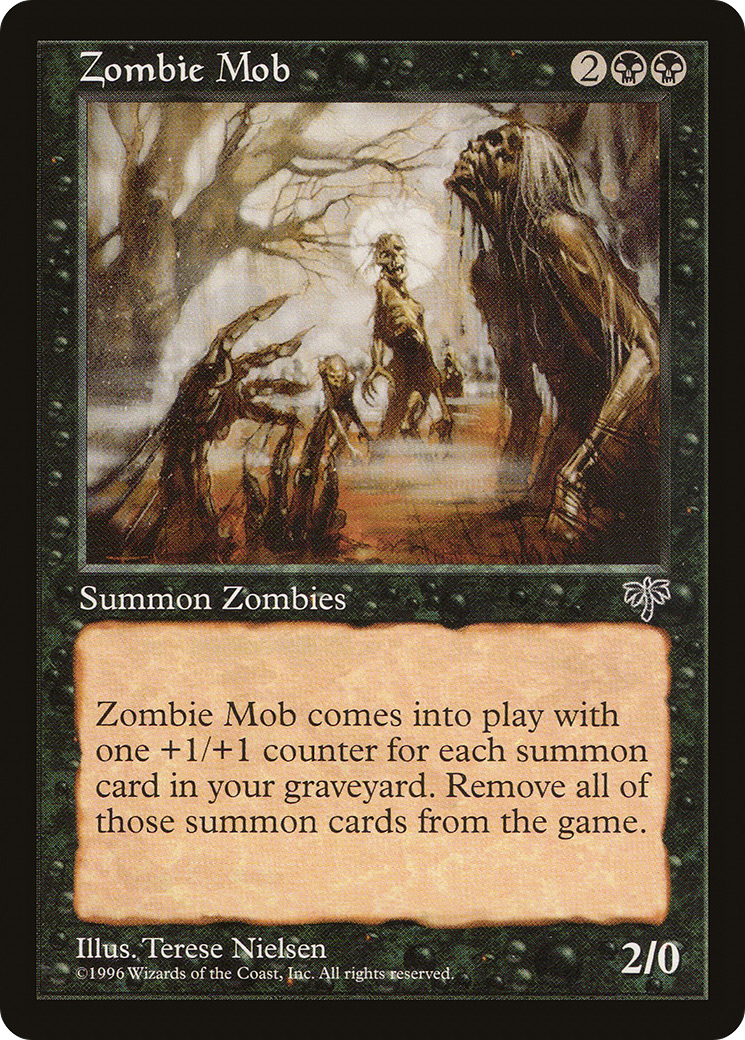 Zombie Mob Card Image