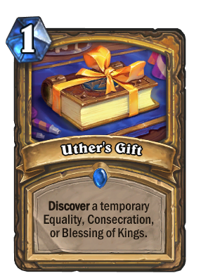 Uther's Gift Card Image