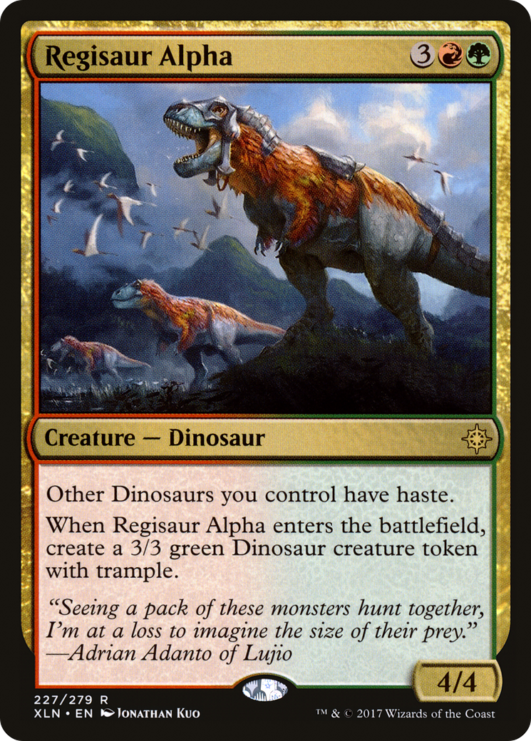 Regisaur Alpha Card Image