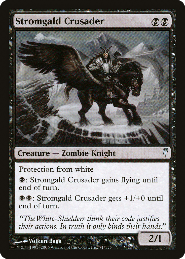 Stromgald Crusader Card Image
