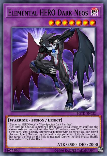 Elemental HERO Dark Neos Card Image