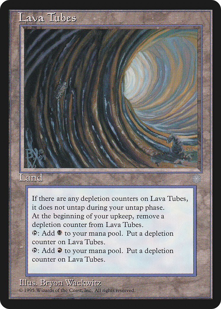 Lava Tubes Card Image