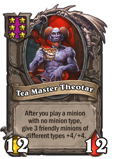 Tea Master Theotar Card Image