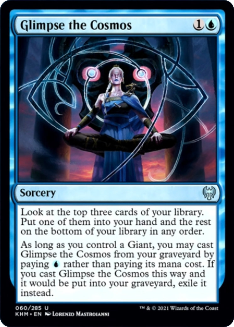 Glimpse the Cosmos Card Image