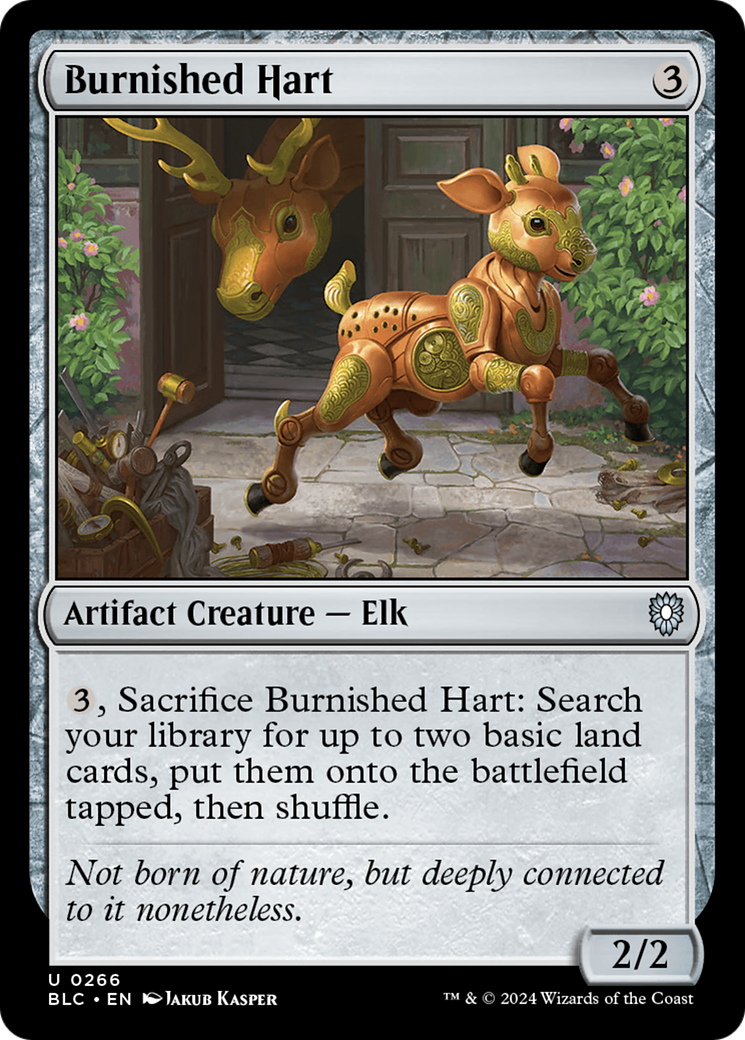 Burnished Hart Card Image