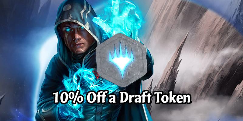 Get a 10% Discount on 1 Player Draft Token - Today Only on MTG Arena!