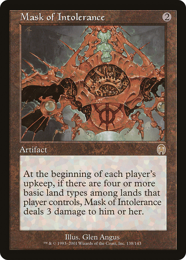 Mask of Intolerance Card Image