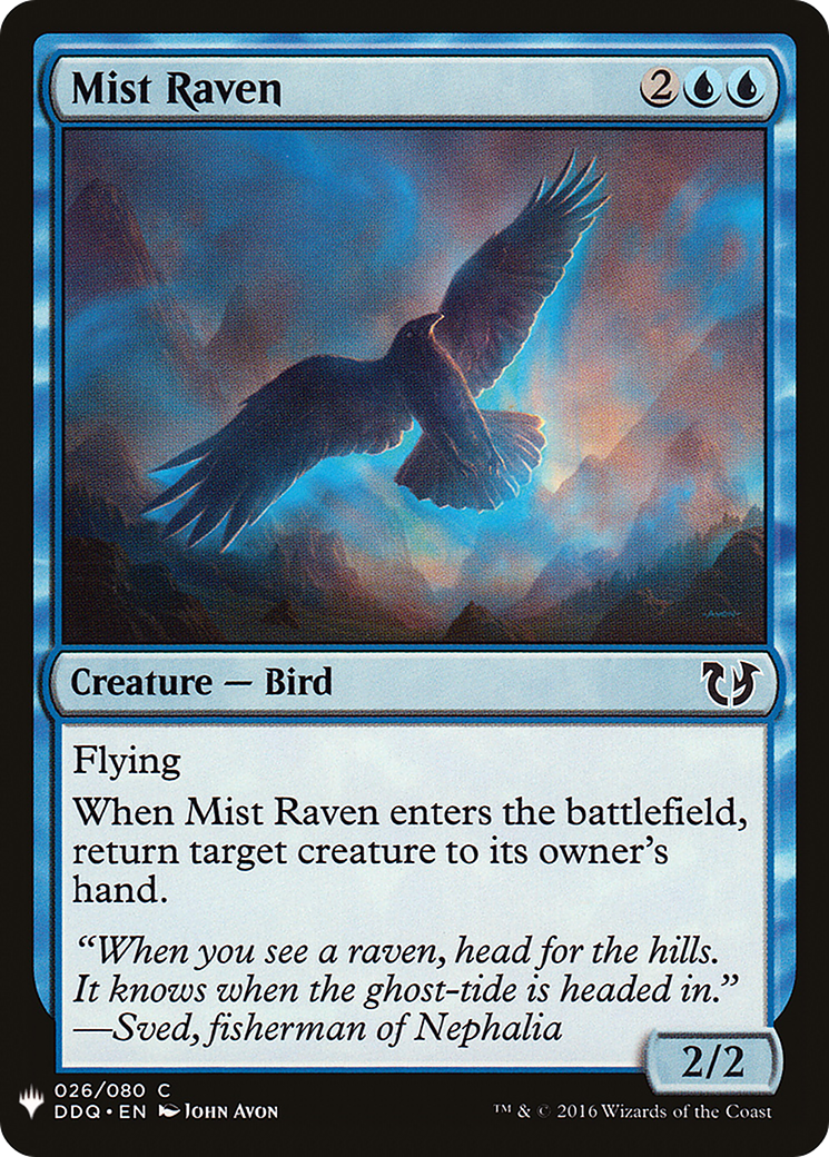 Mist Raven Card Image