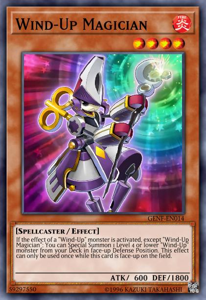 Wind-Up Magician Card Image