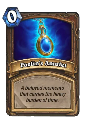 Faelin's Amulet Card Image