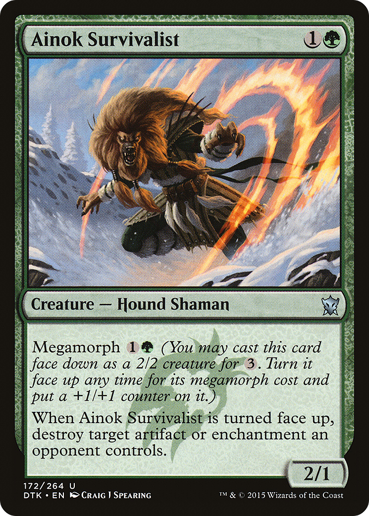 Ainok Survivalist Card Image