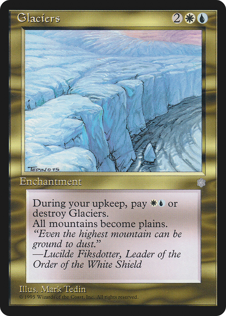 Glaciers Card Image