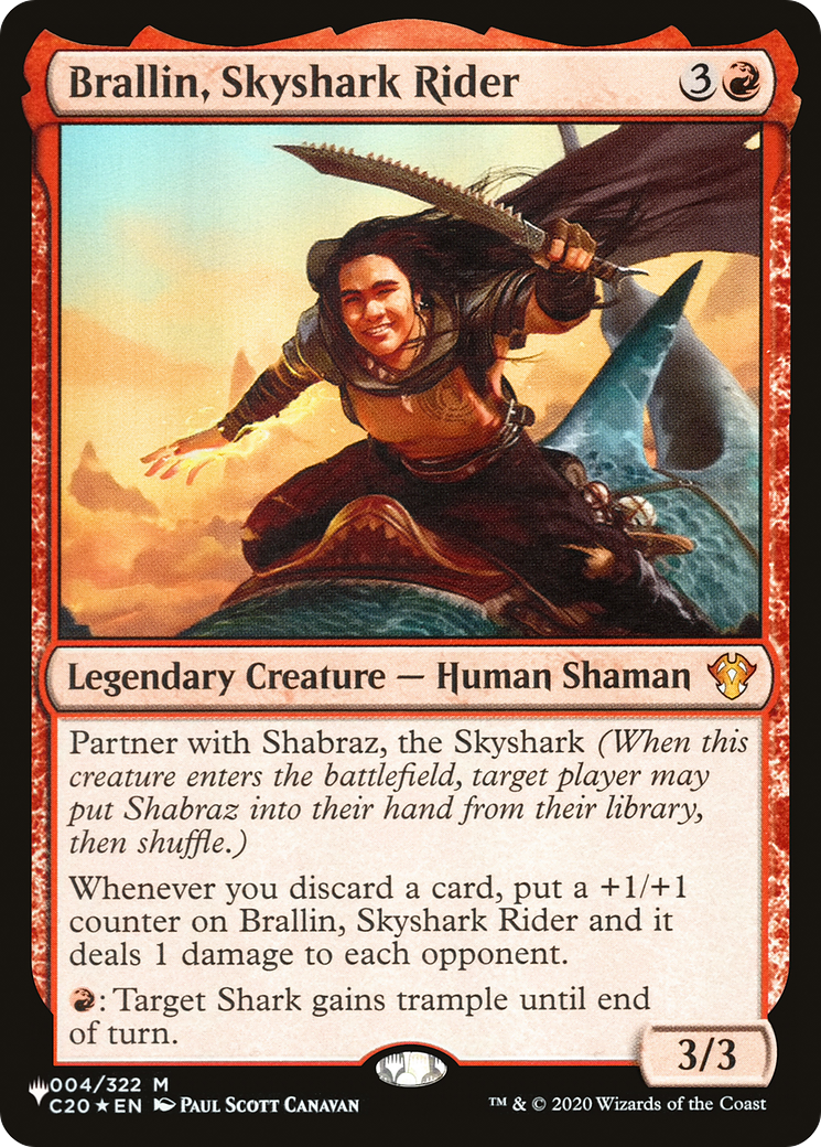 Brallin, Skyshark Rider Card Image