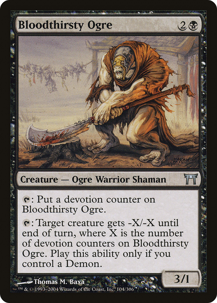 Bloodthirsty Ogre Card Image