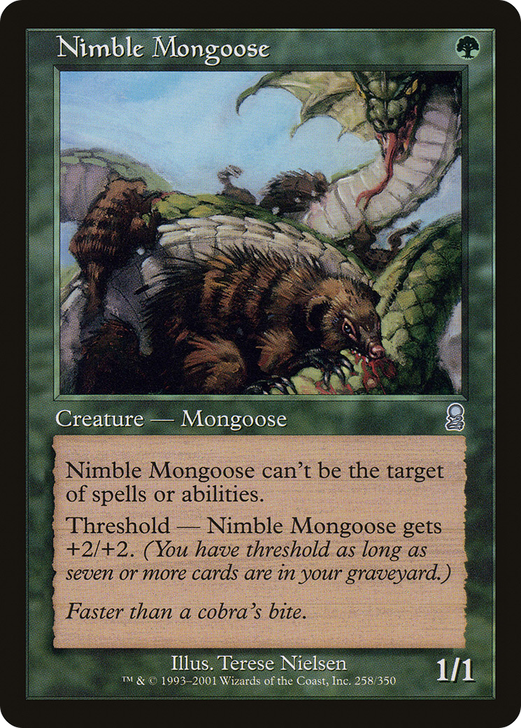 Nimble Mongoose Card Image