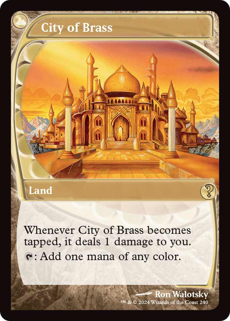 City of Brass Card Image