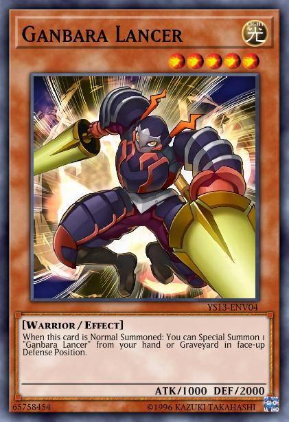 Ganbara Lancer Card Image