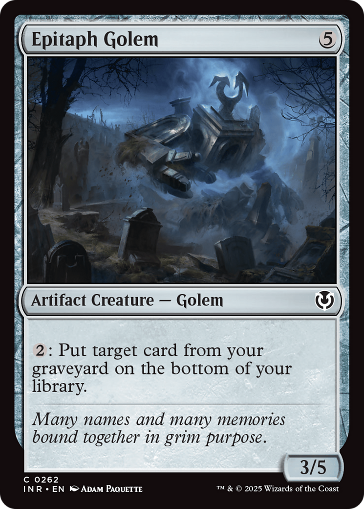 Epitaph Golem Card Image