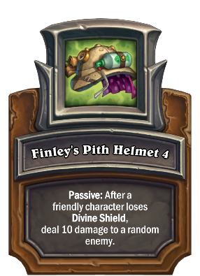 Finley's Pith Helmet {0} Card Image