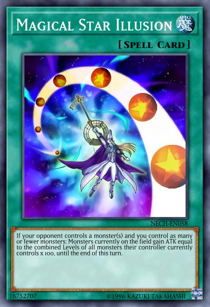 Magical Star Illusion Card Image