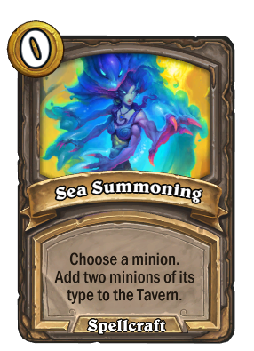 Sea Summoning Card Image
