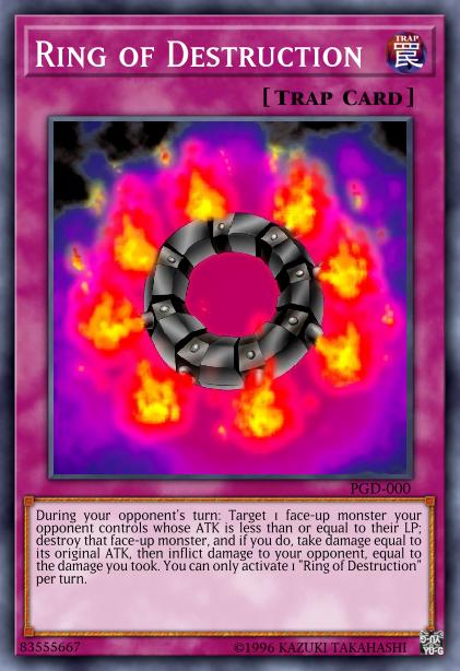 Ring of Destruction Yu-Gi-Oh Card, Art 2