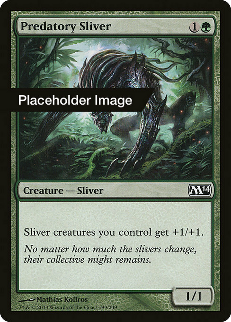 Predatory Sliver Card Image
