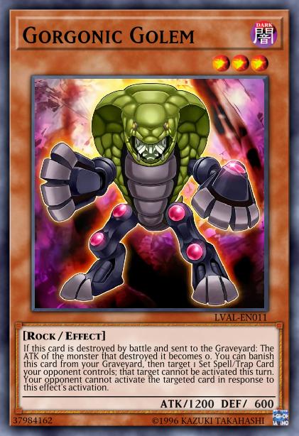 Gorgonic Golem Card Image