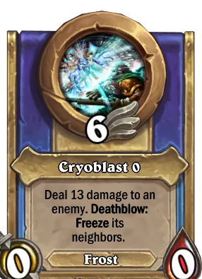 Cryoblast {0} Card Image